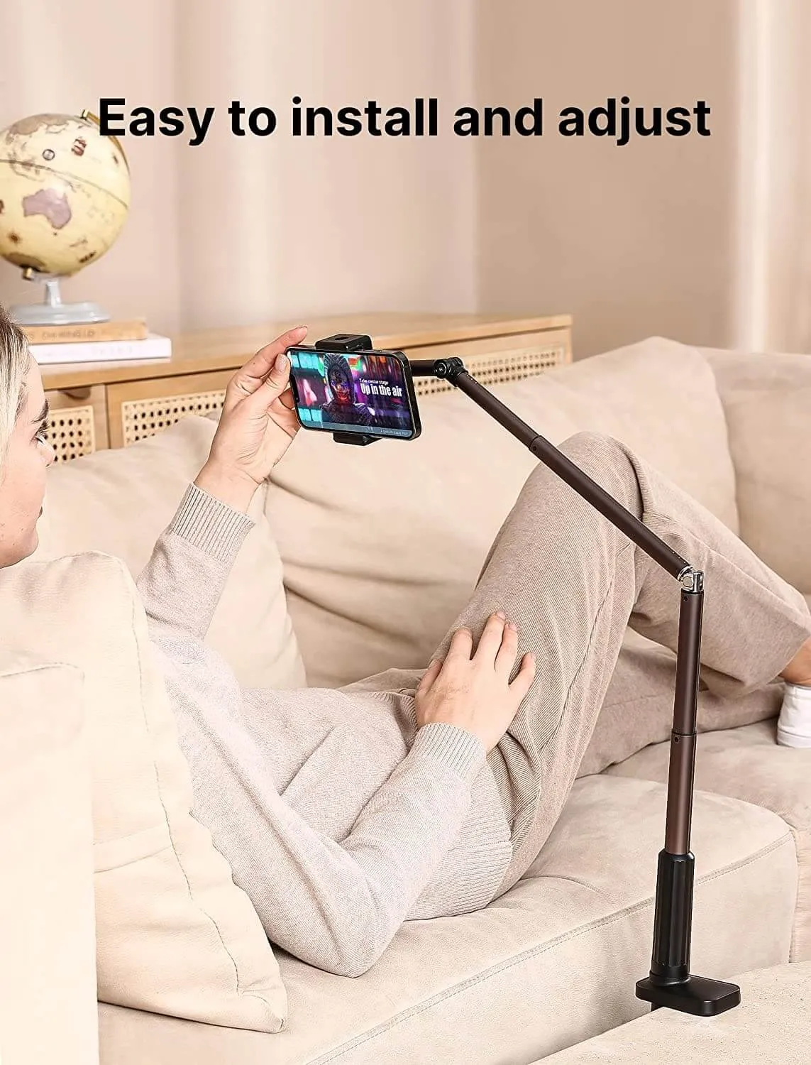 Adjustable Long Arm Universal Stand