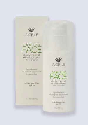 Aloe Up For The Face SPF 25 50ml Pump Bottle