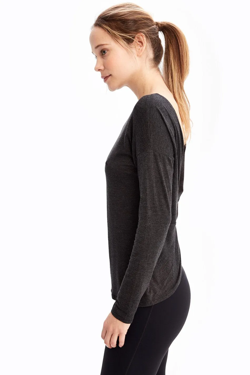 ASSENT MODAL LONG SLEEVE TOP