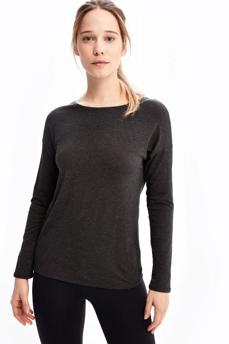 ASSENT MODAL LONG SLEEVE TOP