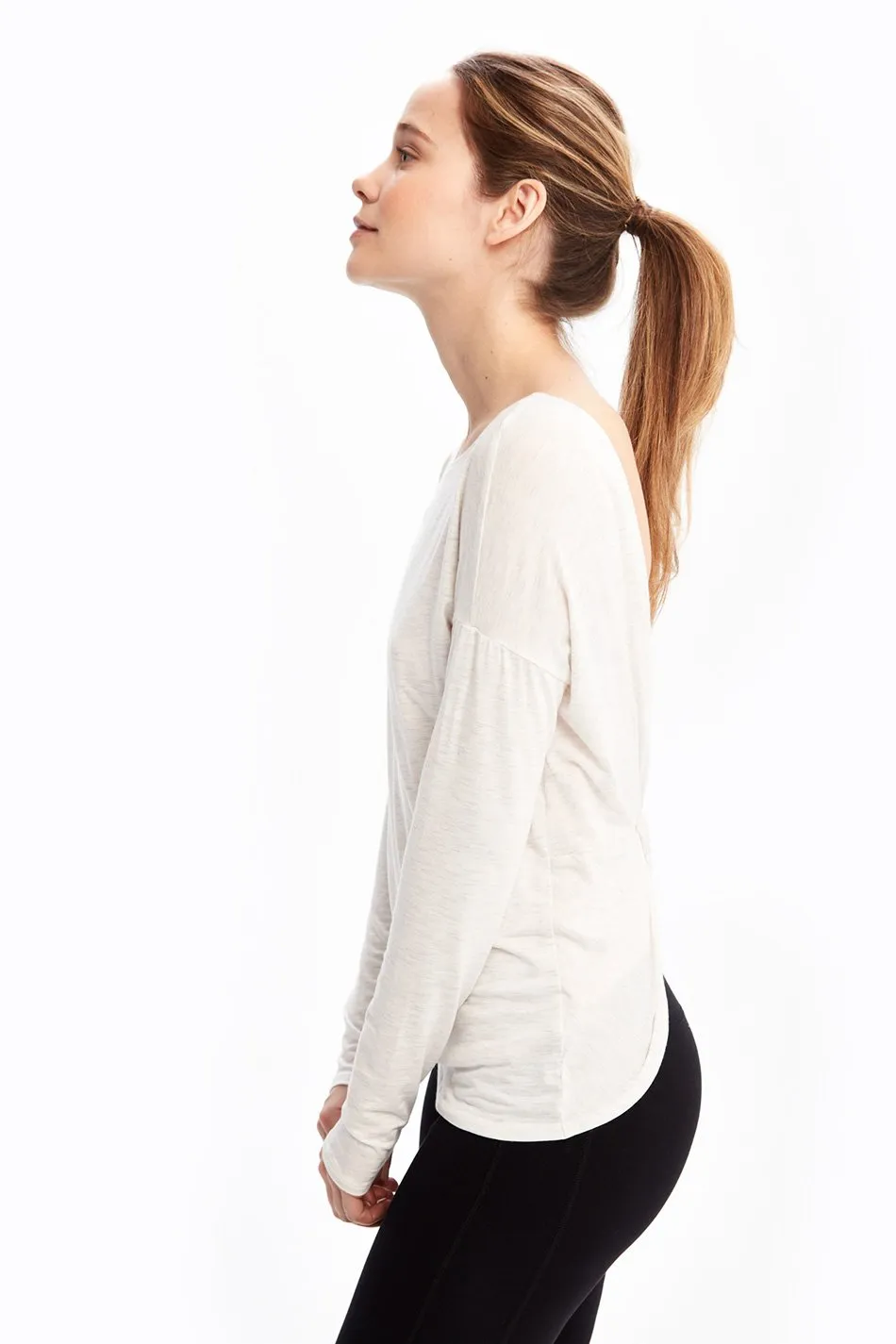 ASSENT MODAL LONG SLEEVE TOP