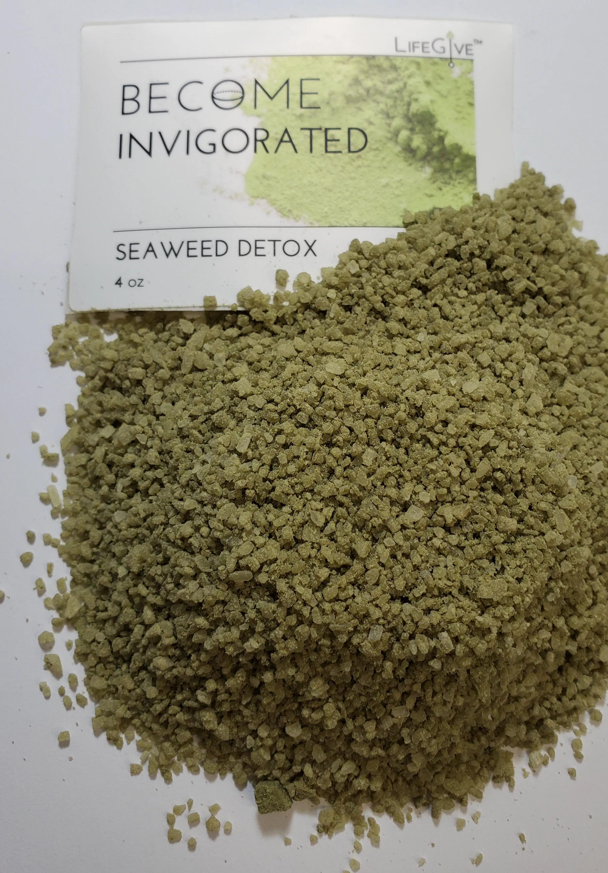 Become Invigorated Seaweed Detox Bath Salts