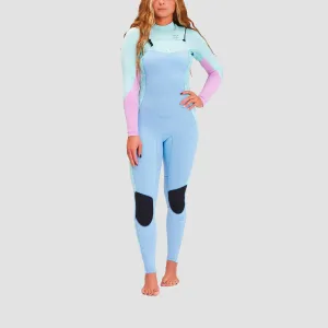 Billabong 4/3mm Synergy Chest Zip Wetsuit Iceberg - Womens