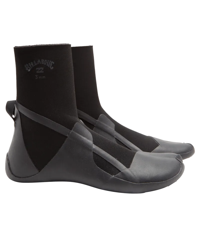 Billabong 5 Absolute ST Booties-Black Hash