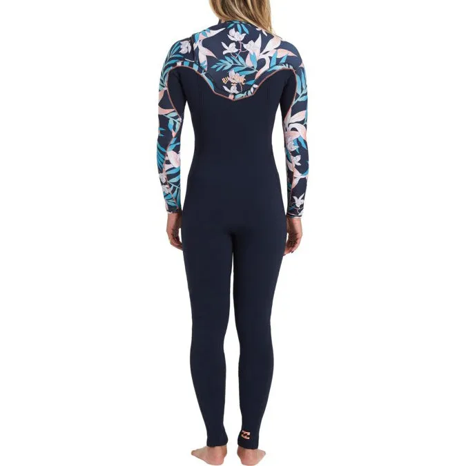 Billabong Women's Furnace Comp 3/2 Chest Zip Wetsuit 2020