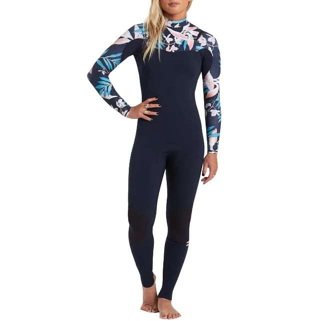 Billabong Women's Furnace Comp 4/3 Chest Zip Wetsuit - 2020