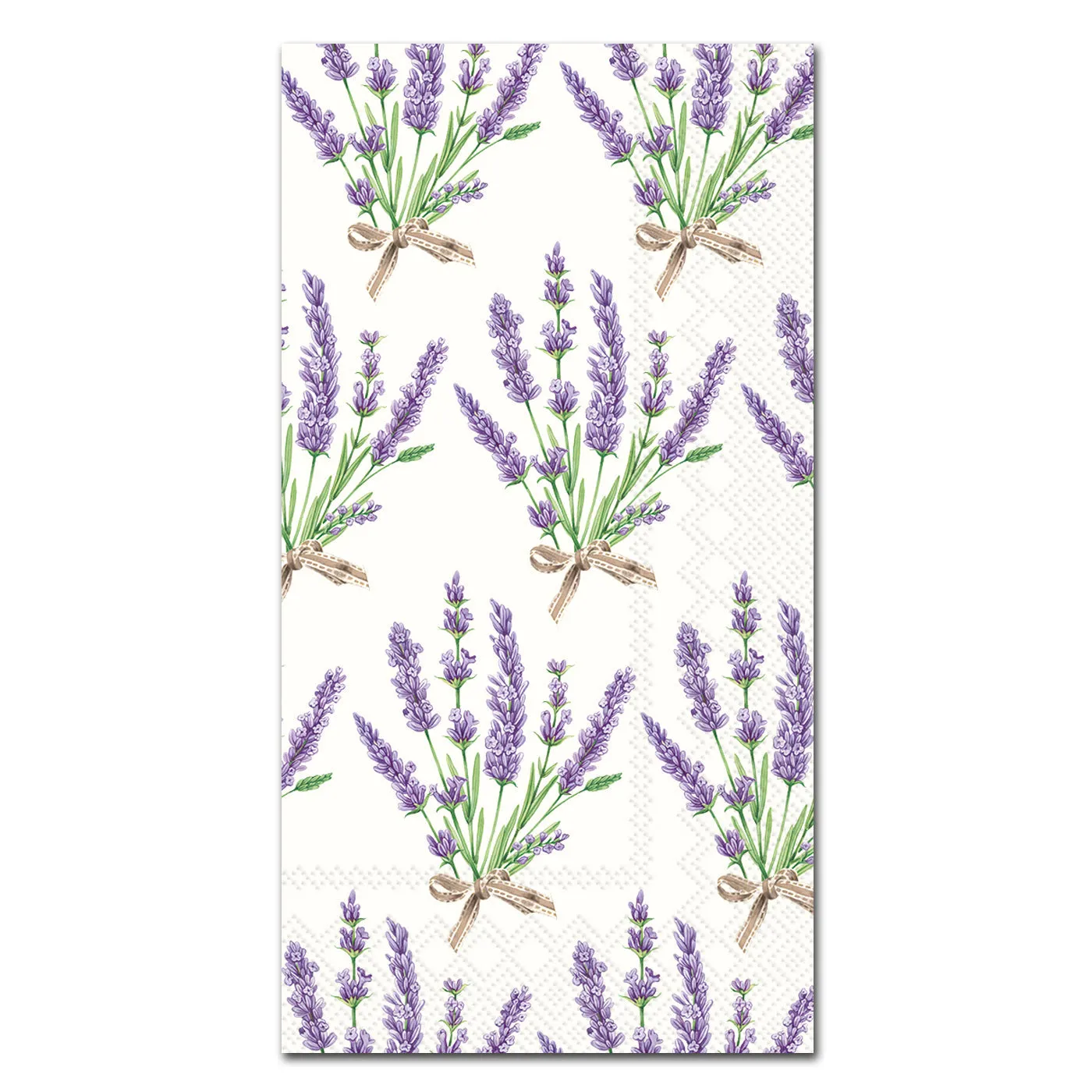 Bouquets of Lavender Paper Guests Towels - Buffet Napkins