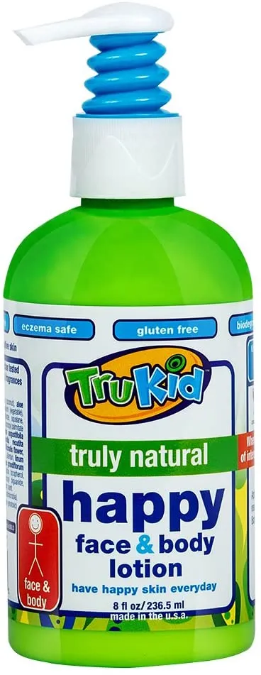 [Bundle Of 2] TruKid Happy Face & Body Lotion, 236.5 ml