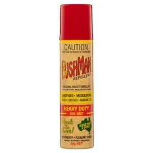 Bushman Heavy Duty Insect Repellent Aerosol Spray 60g