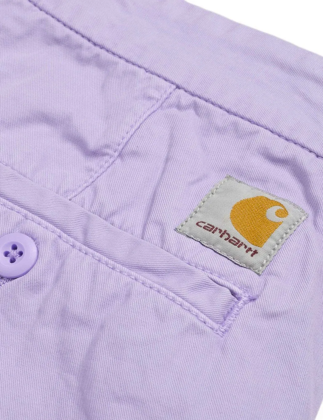 Carhartt-WIP John Shorts - Soft Lavender