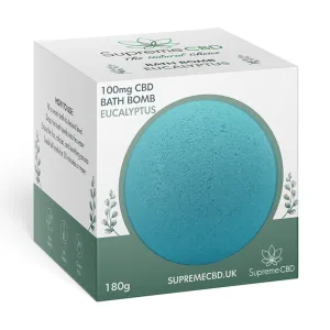 CBD Bath Bomb - Eucalyptus (100mg)