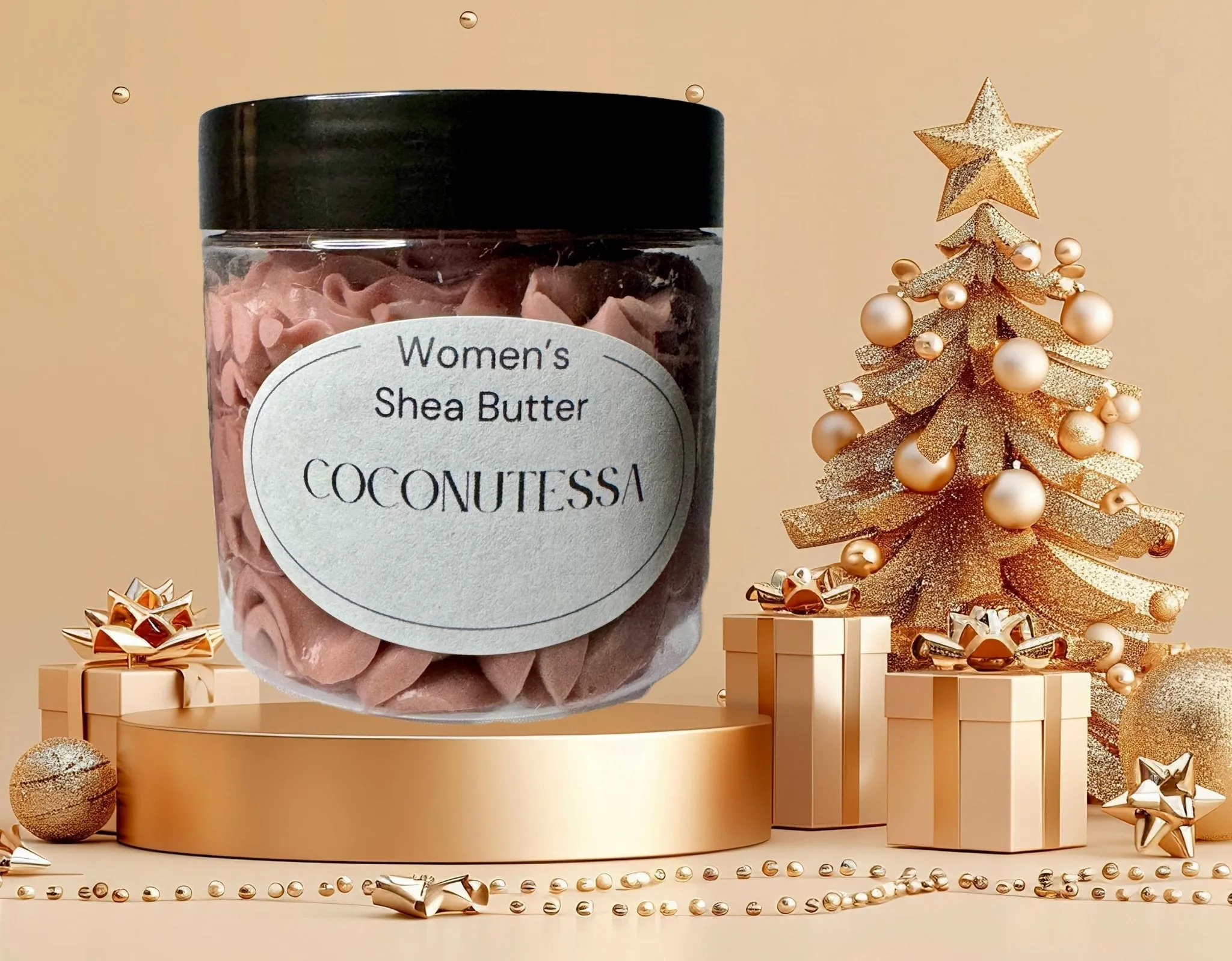 “Coco~ Nutty” Scented Shea Butter