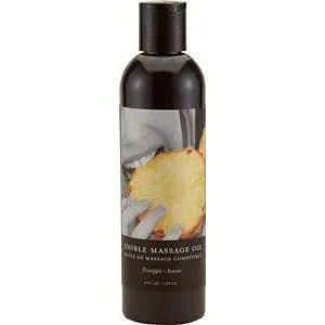 Edible Spa Quality Flavored Skin Nourishing Massage & Body Oil Pineapple