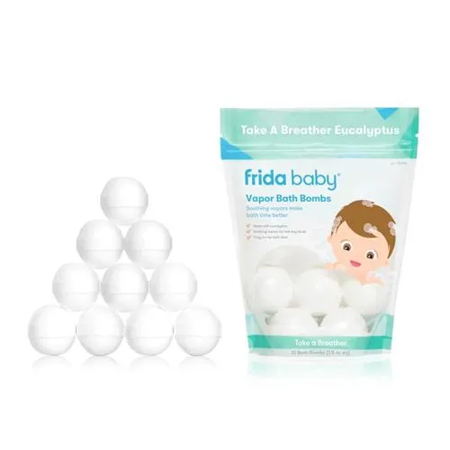 FridaBaby BreatheFrida Vapor Bath Bombs 10ct