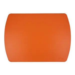 Girologio Repurposed Leather Writing Mat in Orange