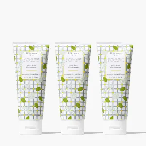 Glacial Mint & Eucalyptus Goat Milk Hand Cream Set of 3