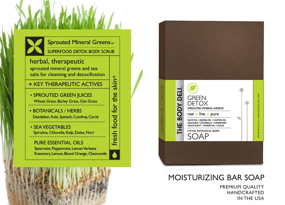 Green Detox Botanical Bar Soap