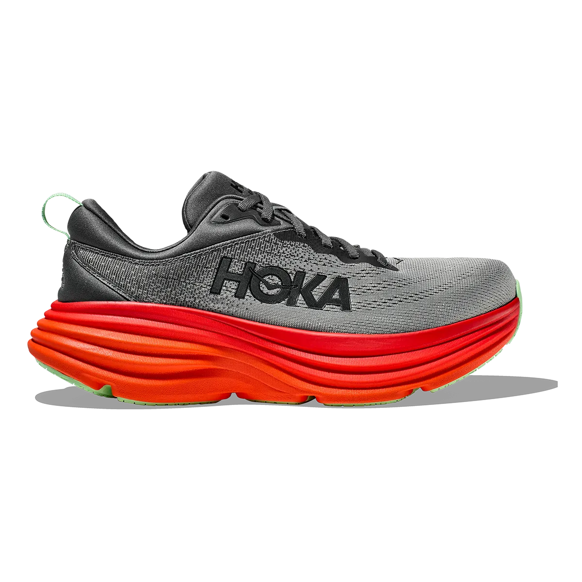 Hoka Bondi 8 - Castlerock - Flame