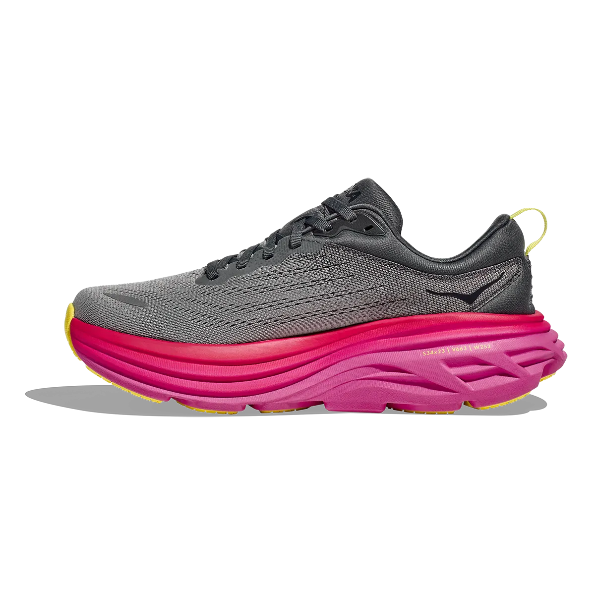 Hoka Bondi 8 - Castlerock - Strawberry