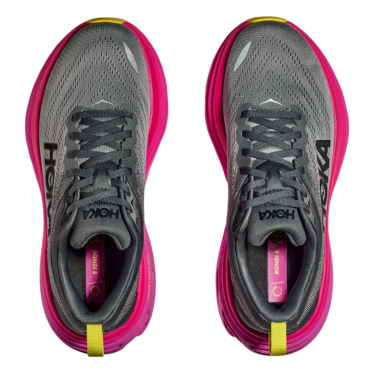 Hoka Bondi 8 - Castlerock - Strawberry