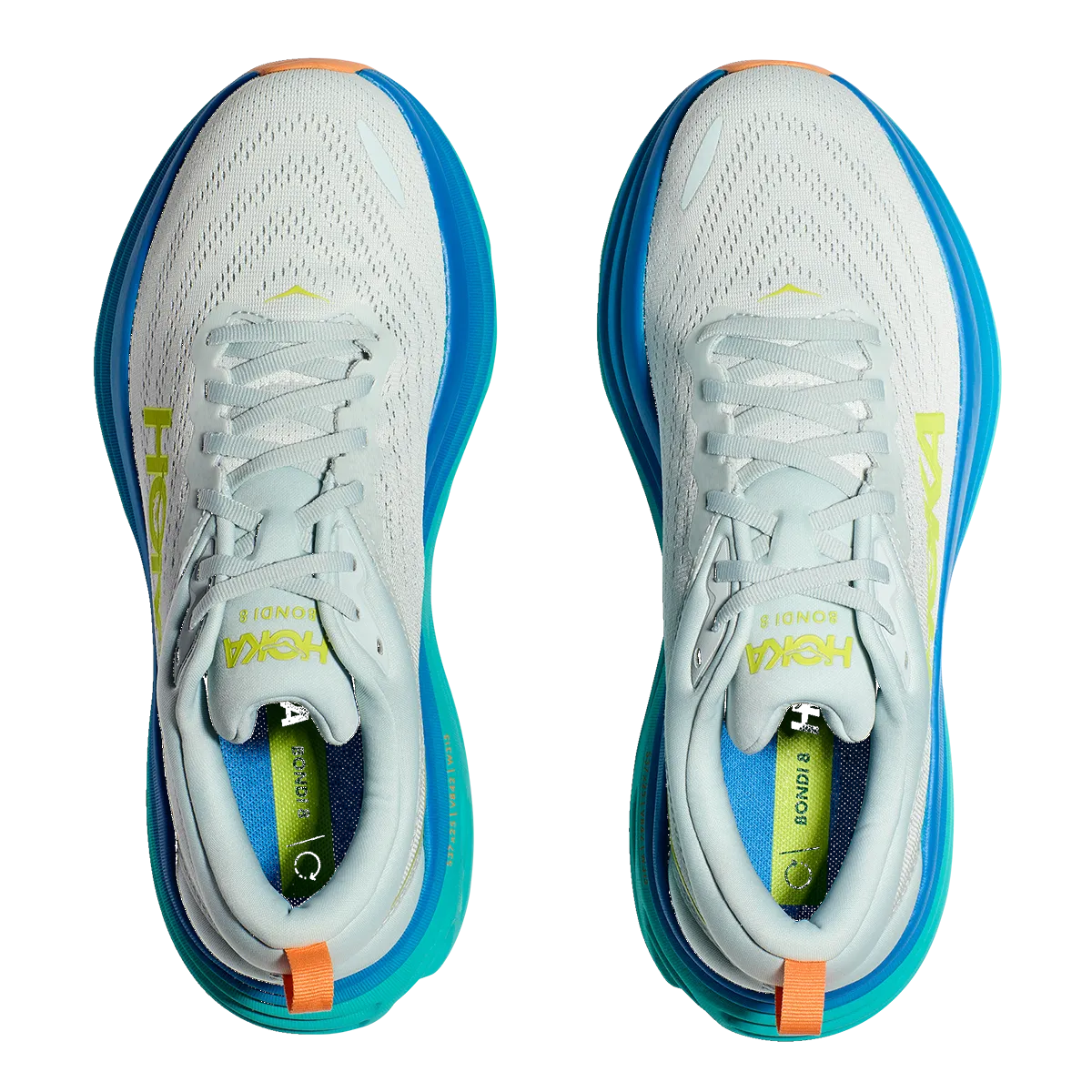 Hoka Bondi 8 - Ice Flow - Bit of Blue