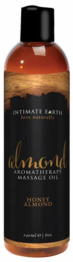 Intimate Earth Almond Massage Oil 8 Oz.