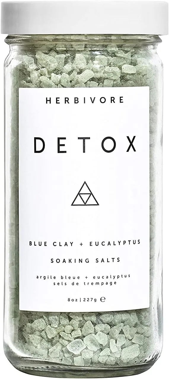 ITEM# 0183   Detox Soaking Bath Salts – Aromatherapeutic Blend of Pacific Sea Salts, Detoxifying   Relaxing, Eucalyptus & Lavendar, Plant-Based, Vegan, Cruelty-Free (Watch Video)