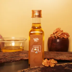 Kashmiri Walnut Oil I 100ml I Wood Pressed, Unrefined Kashmiri Akhrot ka Tel