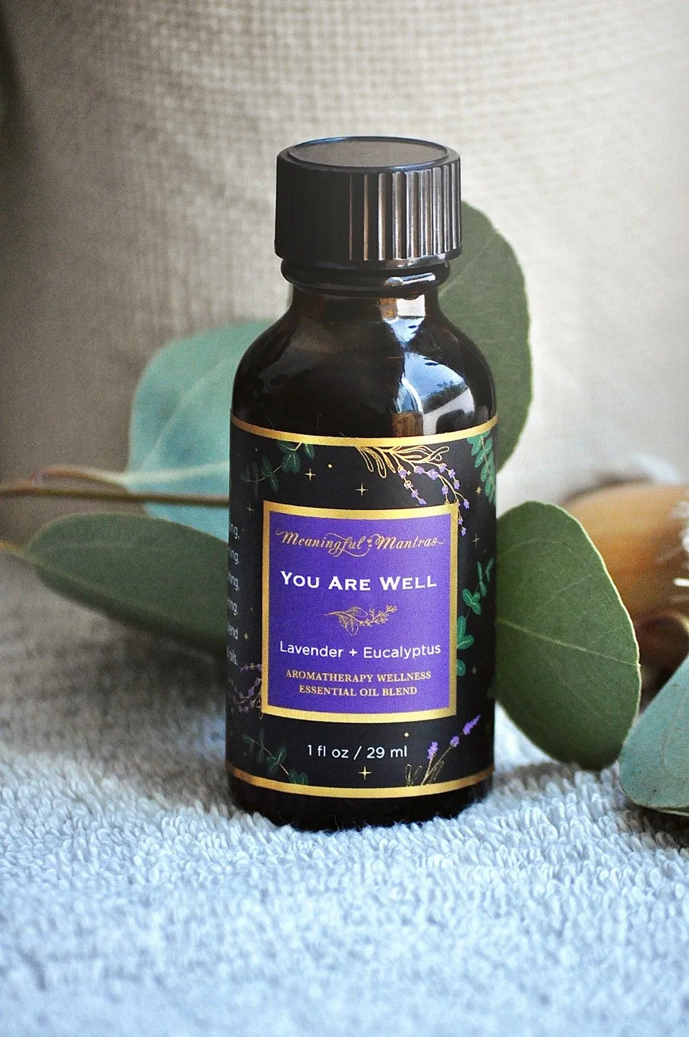 Lavender & Eucalyptus 1oz Aromatherapy Wellness Oil