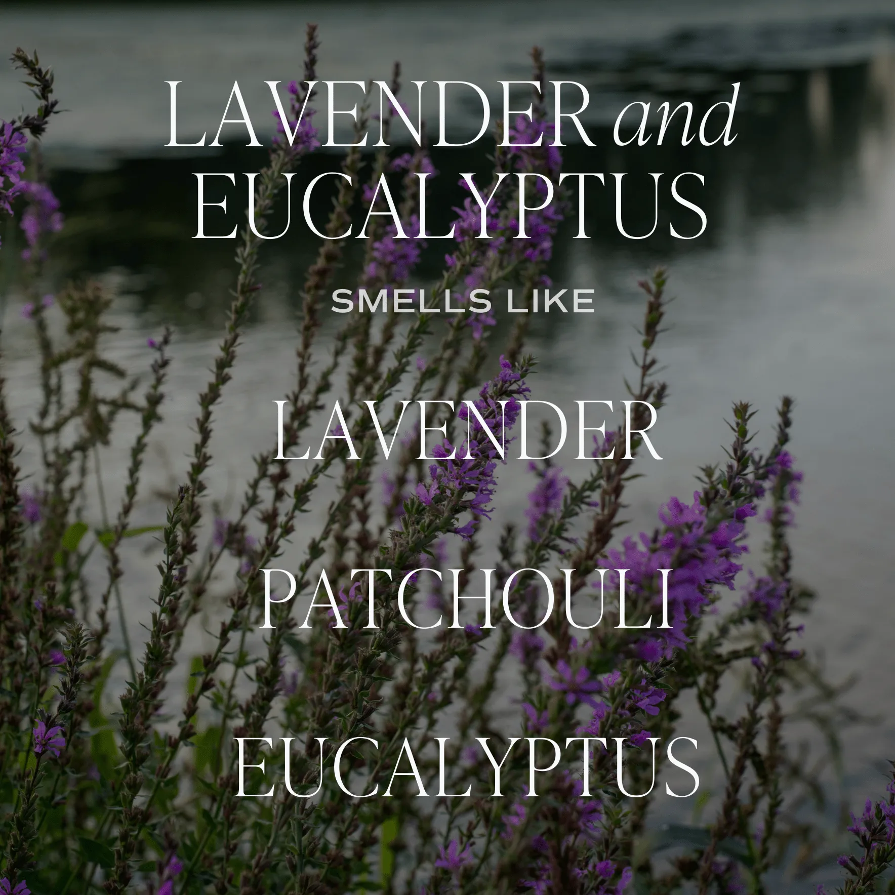 Lavender and Eucalyptus Soy Candle - Green Matte Jar - 15 oz