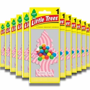 Little Trees - Air Freshener, Bubble Gum - 2PK- 72 Pack