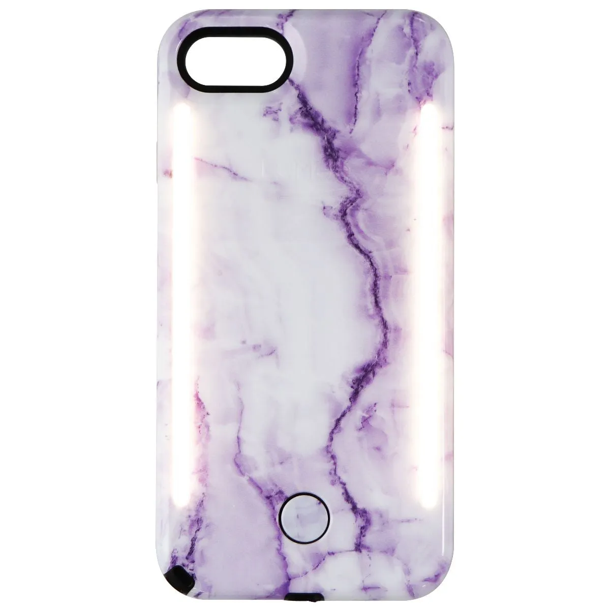 LuMee Duo Series Instaframe Case for Apple iPhone 8 / iPhone 7 - Lavender Marble