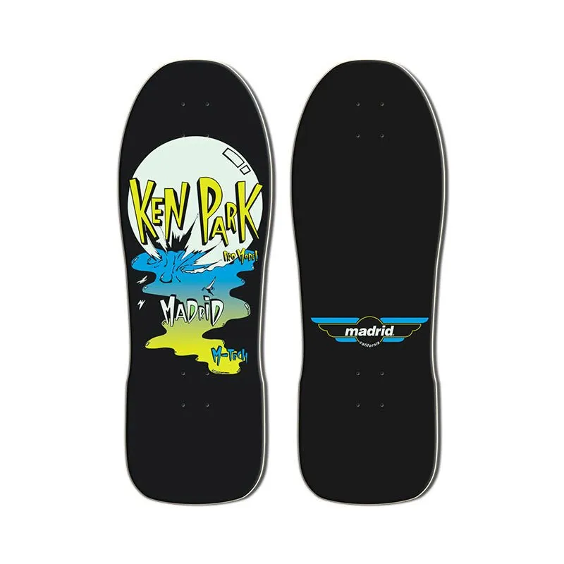 Madrid Retro Glow In The Dark Series Ken Park Skateboard Deck