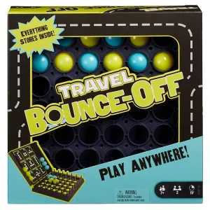 Mattel Games Travel Bounce Off Family Board Game for Ages 7 