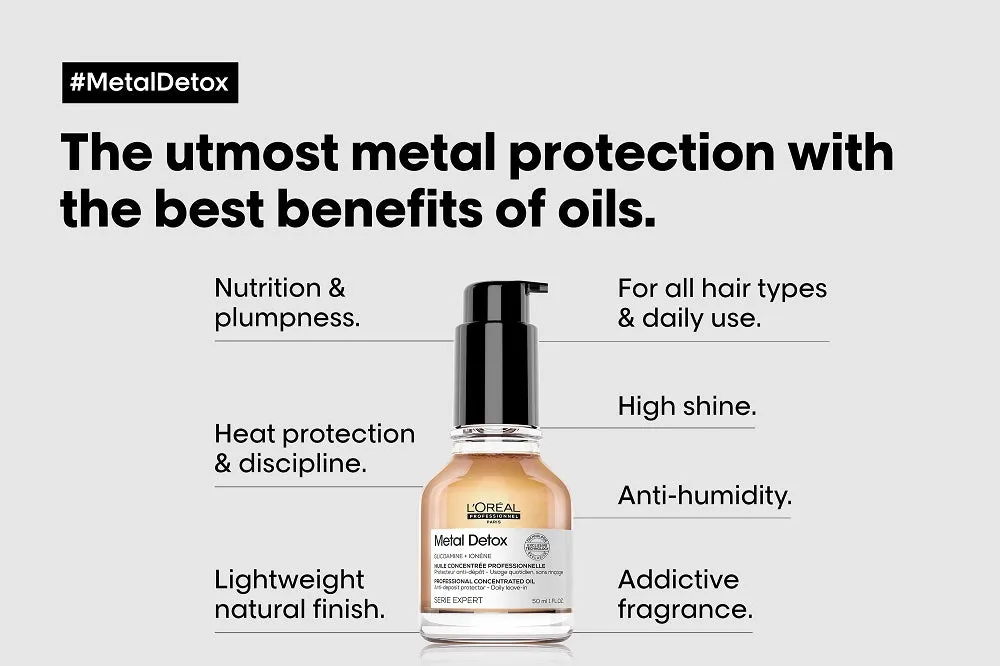 Metal Detox Anti-Deposit Protector Concentrated Oil 50ml