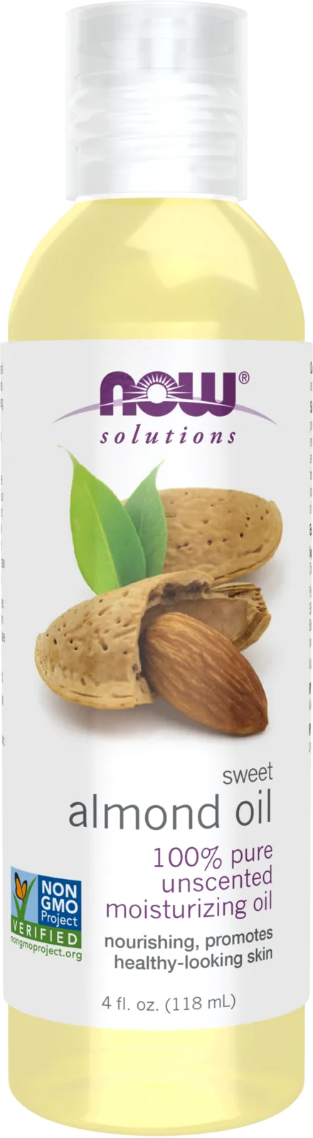 Now Solutions Sweet Almond Oil 4oz