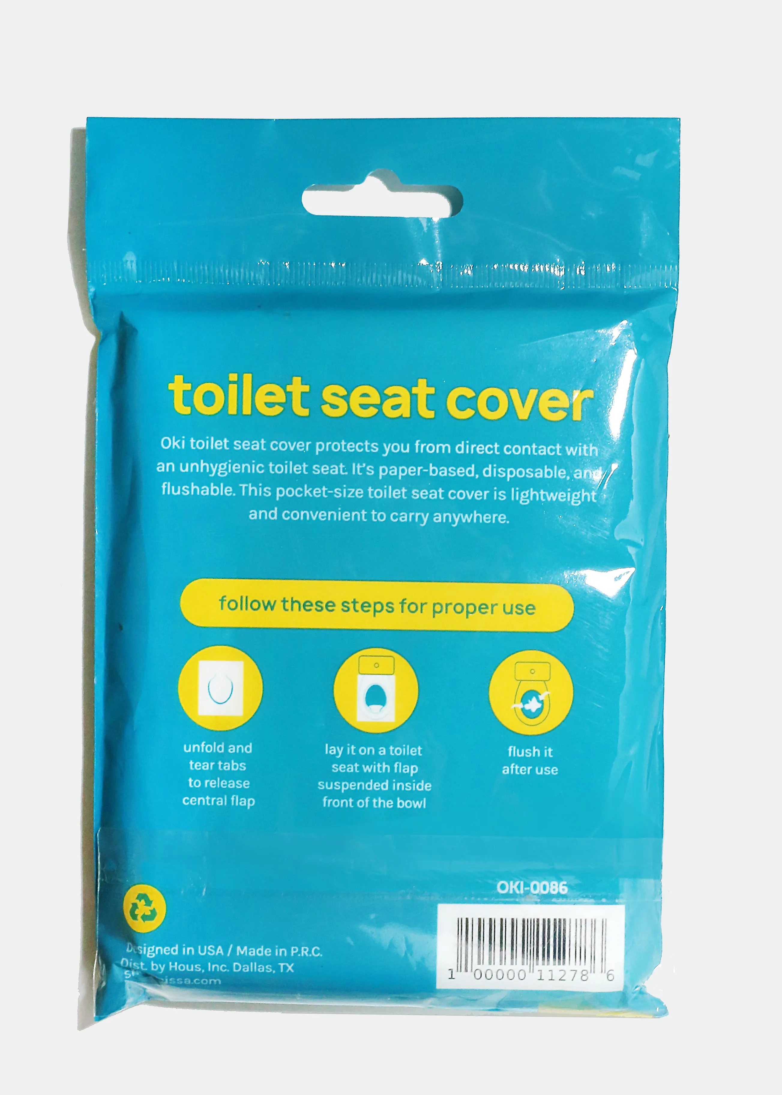 Official Key Items Disposable Toilet Seat Cover