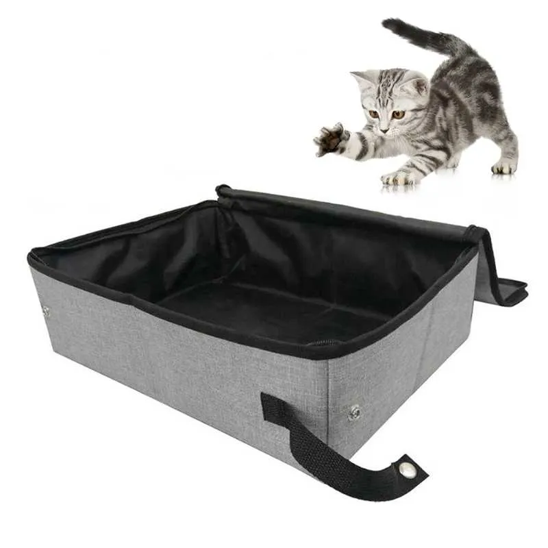 On-The-Go Foldable Cat Litter Tray