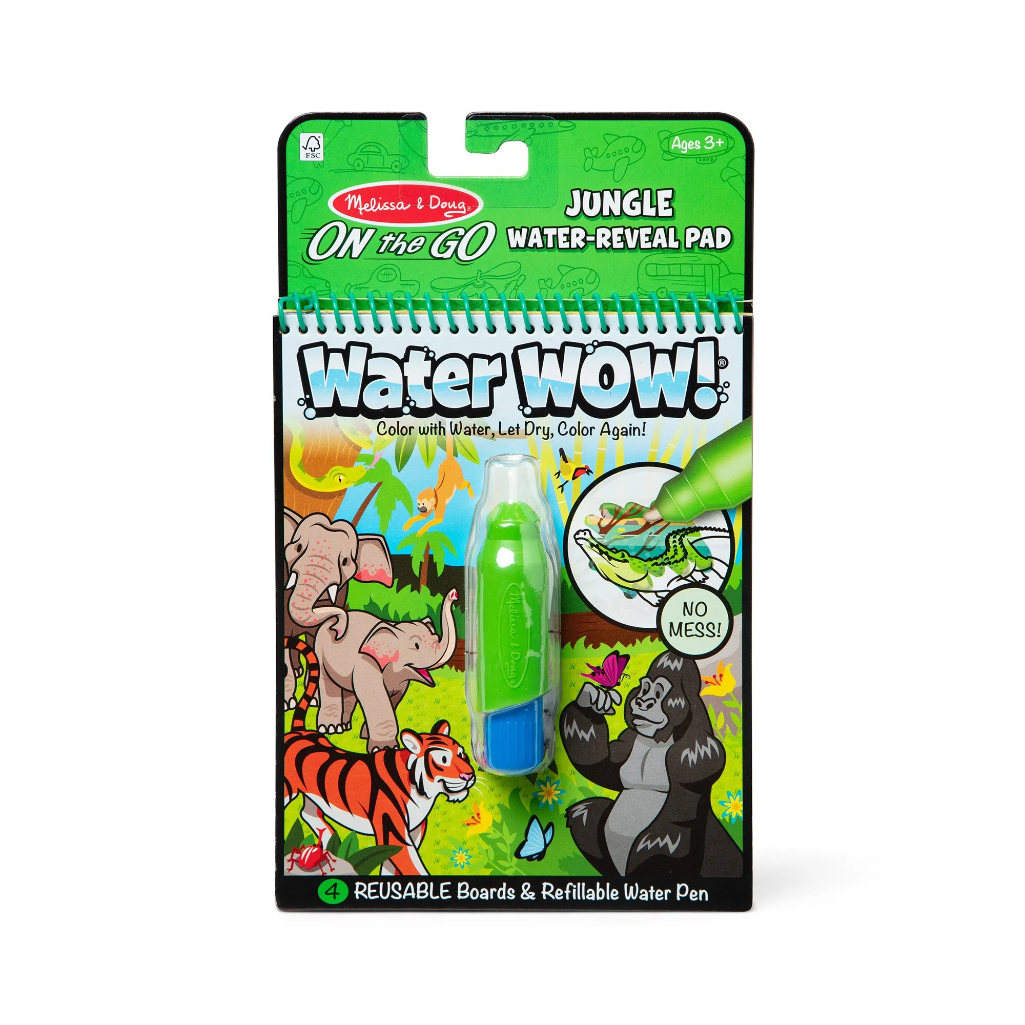 On the Go Water Wow! Water-Reveal Pad – Jungle