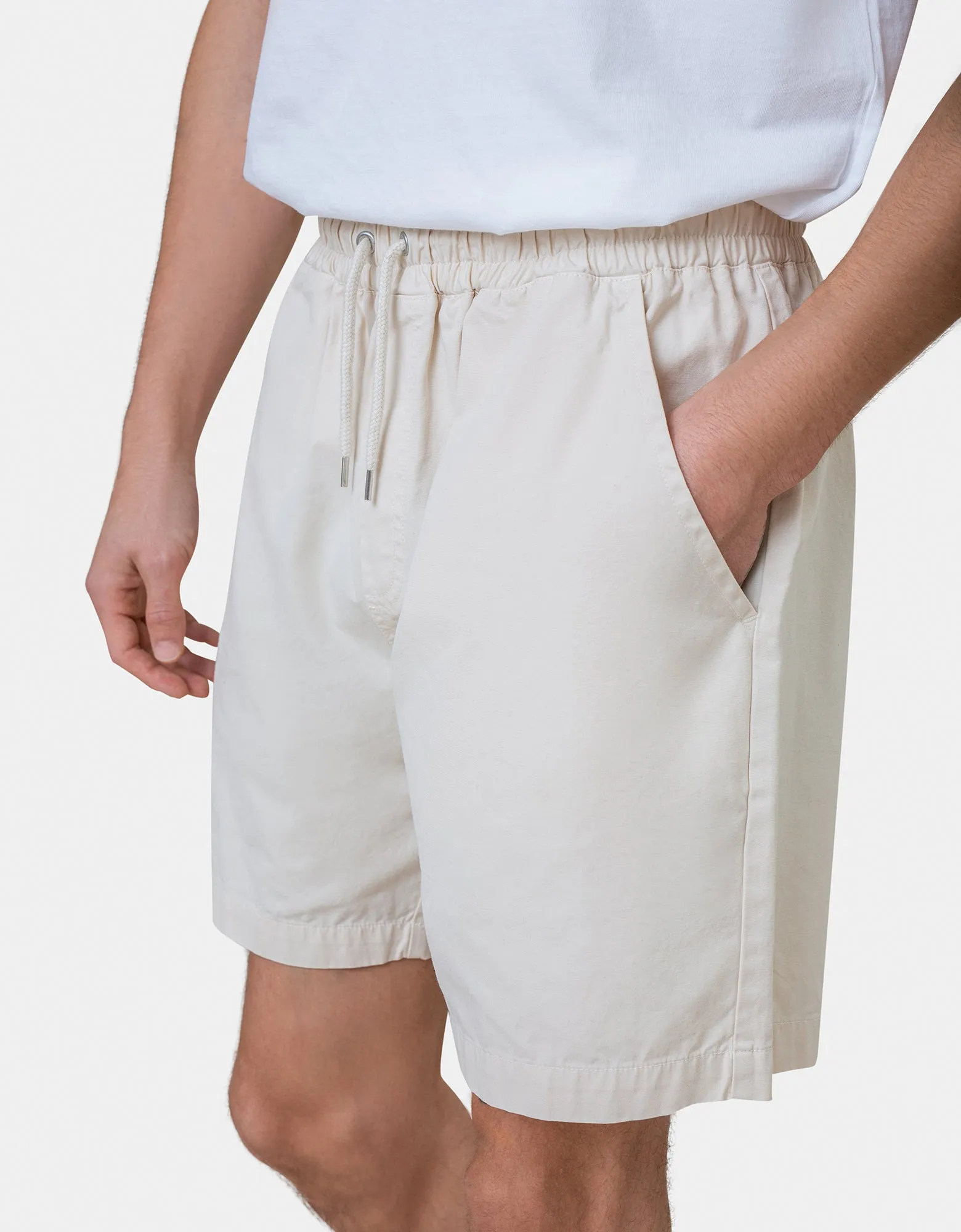 Organic Twill Shorts - Soft Lavender