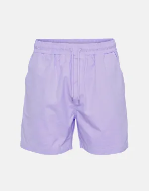 Organic Twill Shorts - Soft Lavender