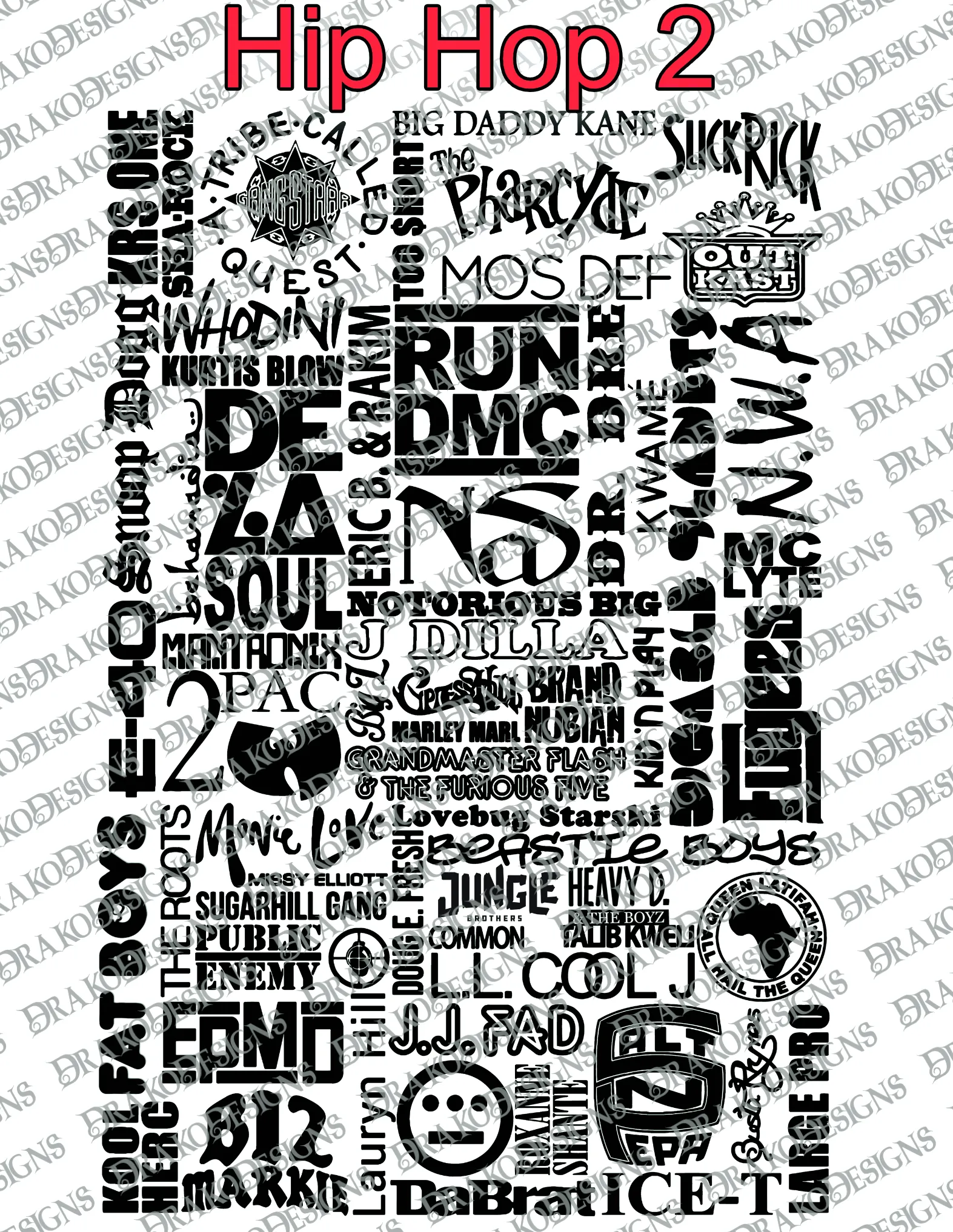 Premium heavyweight  Hip Hop compilation tee!