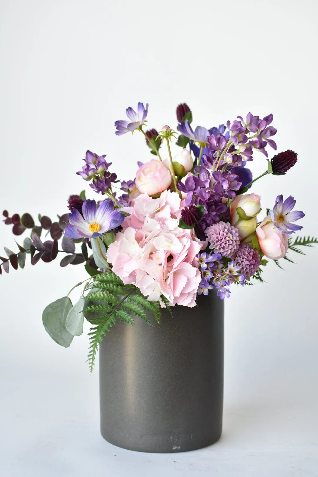 Purple   Pink Drop-In Bouquet Arrangement 7E