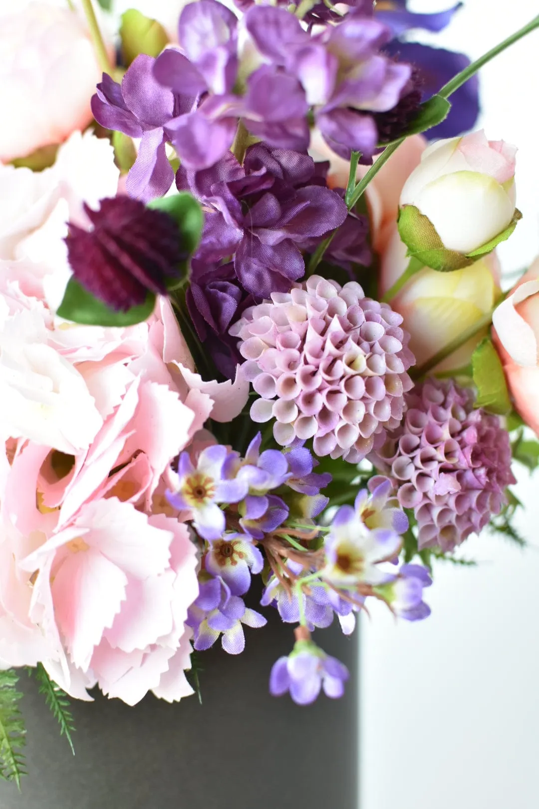 Purple   Pink Drop-In Bouquet Arrangement 7E