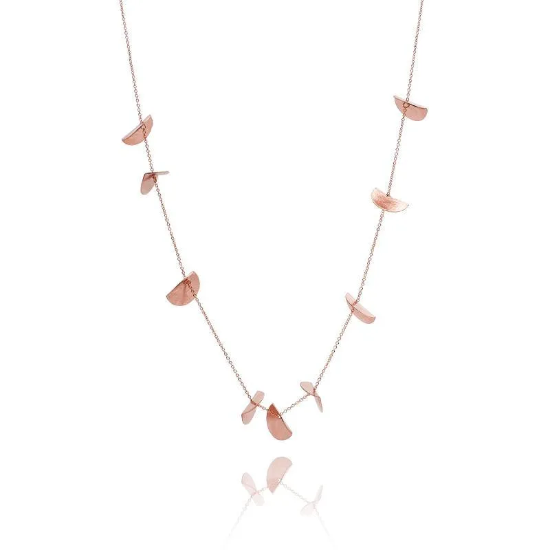 "Eucalyptus" Long Chain Necklace