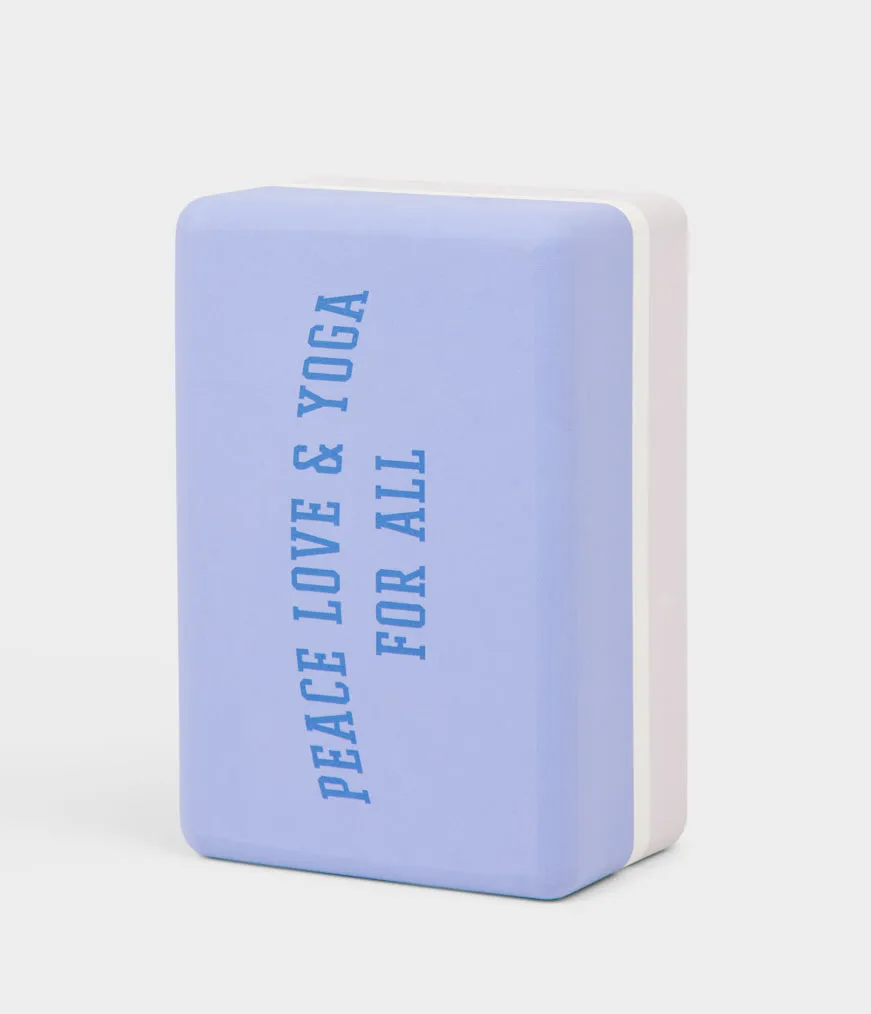 Recycled Foam Yoga Block