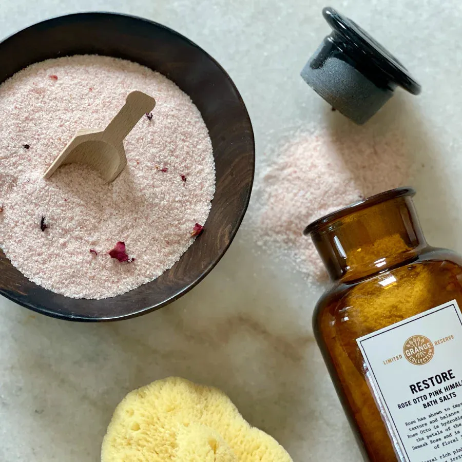 Restore / Rose Otto Pink Himalayan Bath Salts