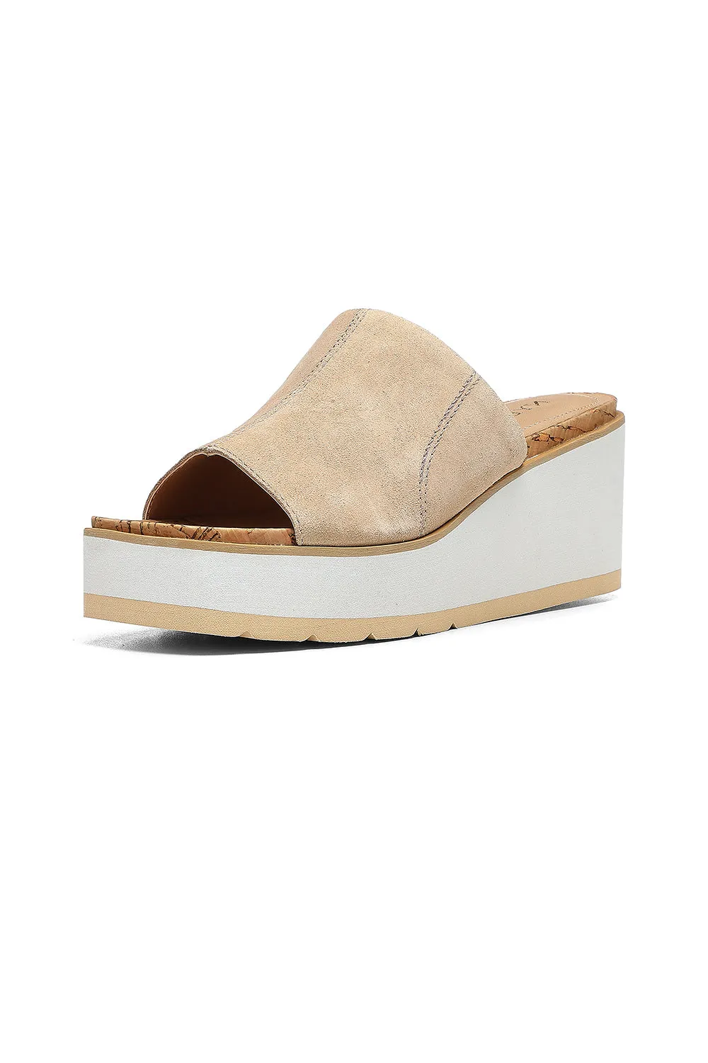 Rysa Wedge Sandals - Sand