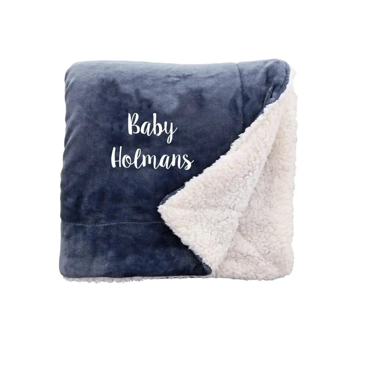 Sherpa Fleece Baby Blanket