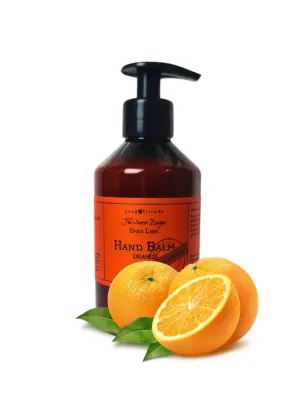 Soap&Friends Moisturizing Hand Balm - Orange, Enriched with Shea Butter, 300 ml